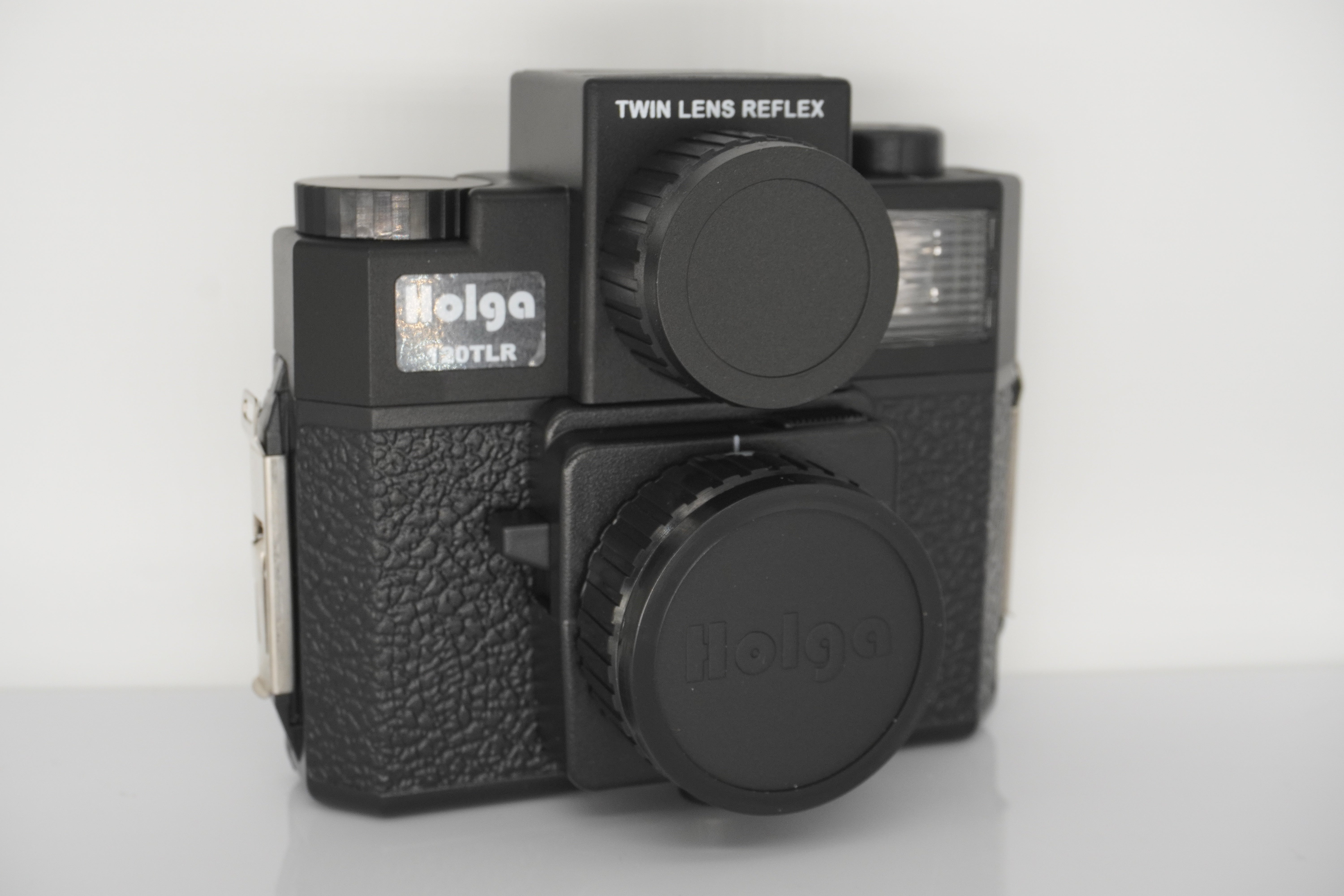 Holga 35mm klein beeld automatische motor camera point and Holga 35mm klein beeld automatische motor camera point and