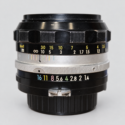 Nikon Nikkor-S.C Auto 50mm f/1.4 Lens（已改 AI）