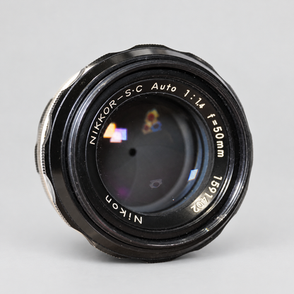 Nikon Nikkor-S.C Auto 50mm f/1.4 Lens（已改 AI）