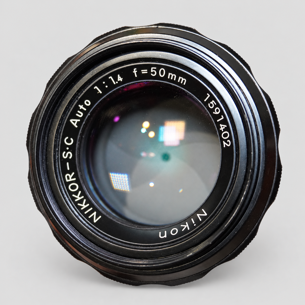 Nikon Nikkor-S.C Auto 50mm f/1.4 Lens（已改 AI）
