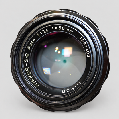 Nikon Nikkor-S.C Auto 50mm f/1.4 Lens（已改 AI）
