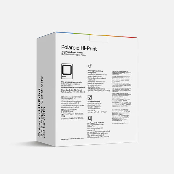 Polaroid Hi-Print Paper Cartridge 3x3 寶麗來相紙盒 (30 sheets)