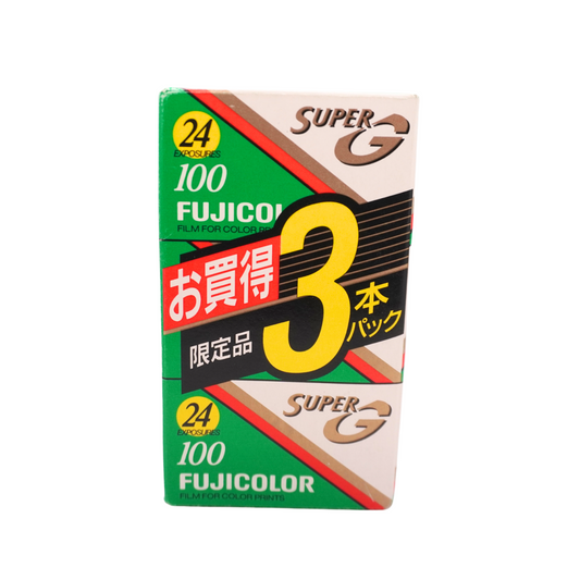 Fujifilm Super G 100 24exp Expired Film (1997/07)(roll)