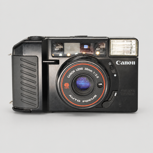 Canon Autoboy 2 正面鏡頭開啟