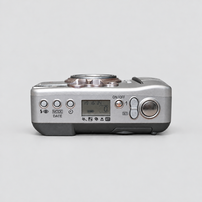 Canon Prima Zoom 80u Date 銀色菲林相機 頂部