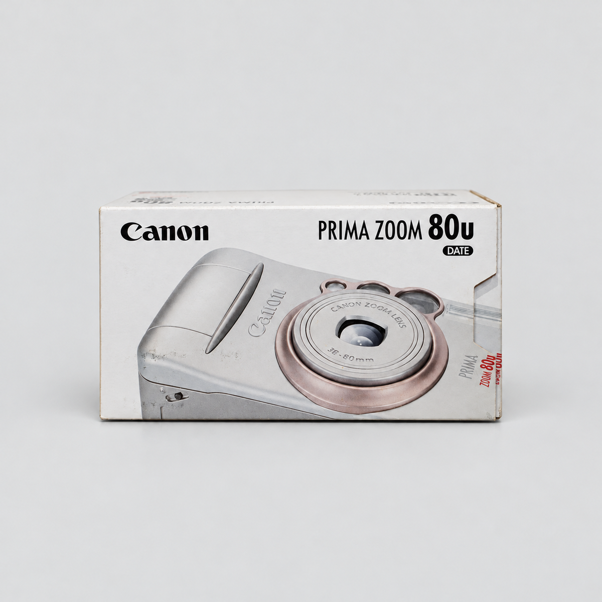 Canon Prima Zoom 80u Date 銀色菲林相機 原盒