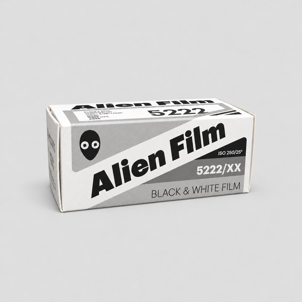Alien Double-X 120 5222  B&W Film 統一封面