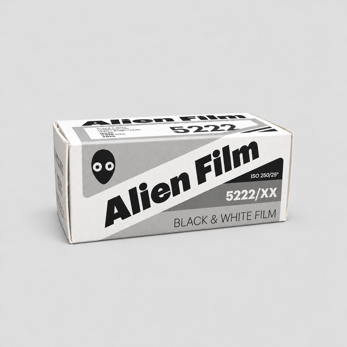 Alien Double-X 120 5222  B&W Film 統一封面