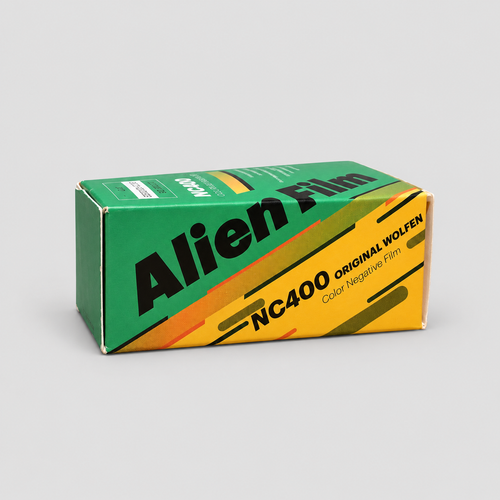 Alien ORWO NC400 120 Color Negative Film 統一封面