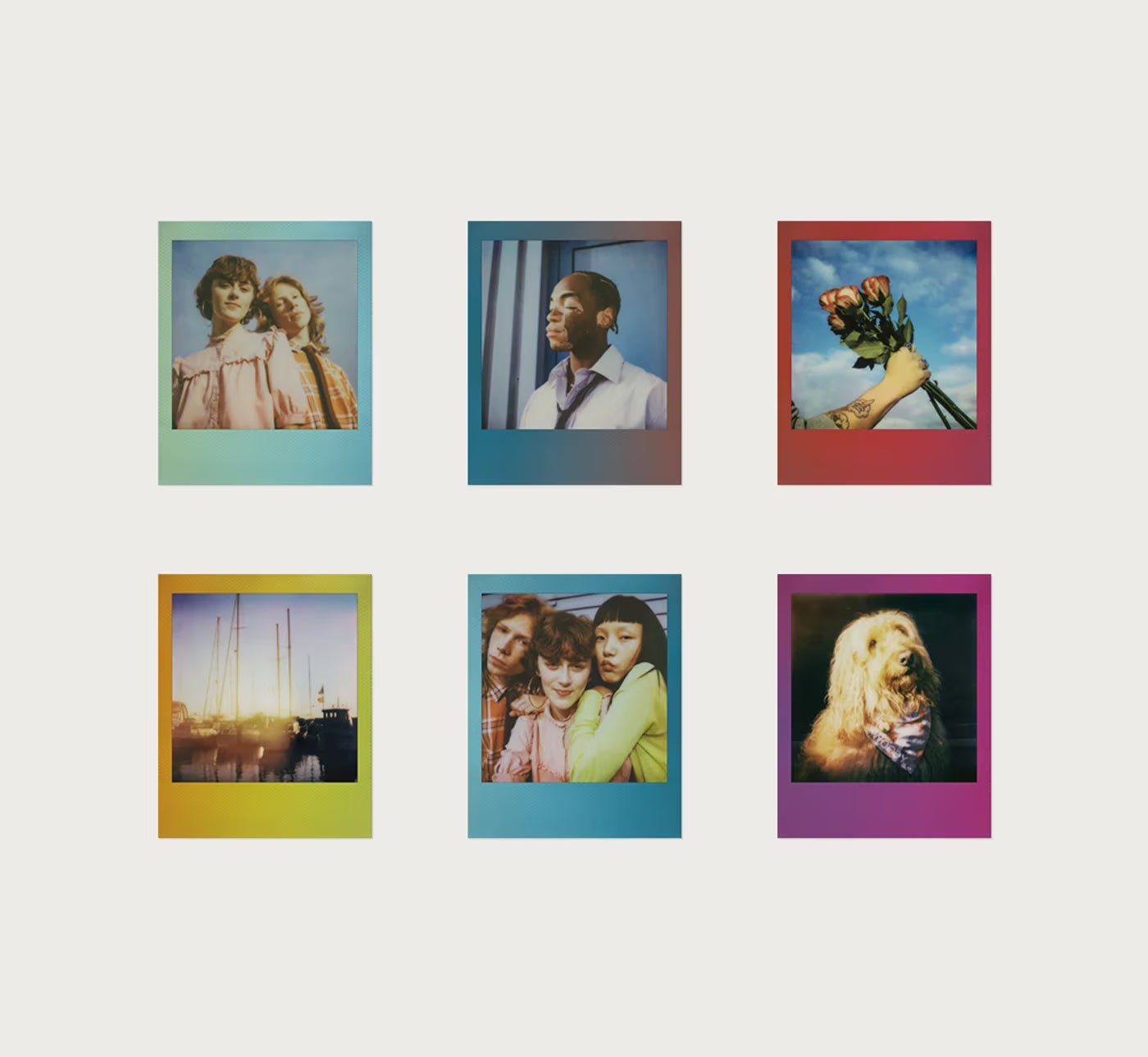 寶麗來 Polaroid Go Color Film Double Pack - Gradient Frames