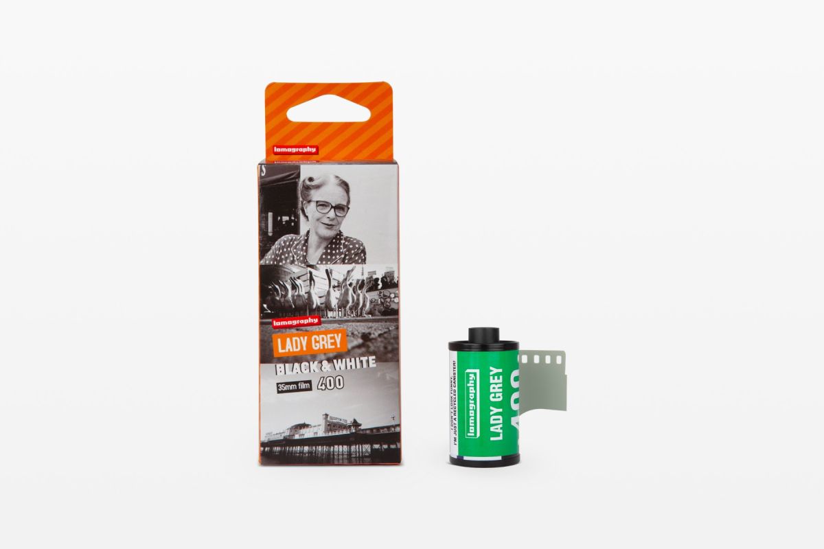 Lomography Lady Grey  ISO 400 35mm B&W Film (roll)