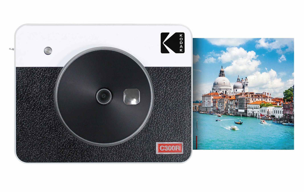 Kodak Mini Shot 3 Square Retro 即影即有相機 + 相片打印機 (白色)