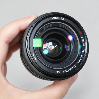 Minolta AF 35–105mm 前鏡片