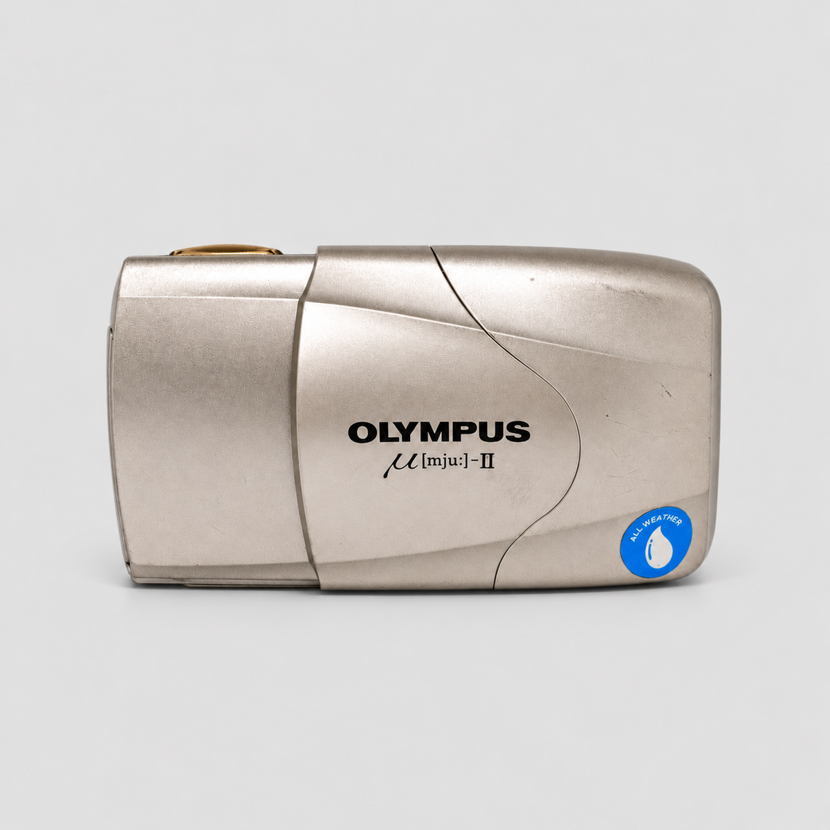 Olympus mju II 關蓋正面
