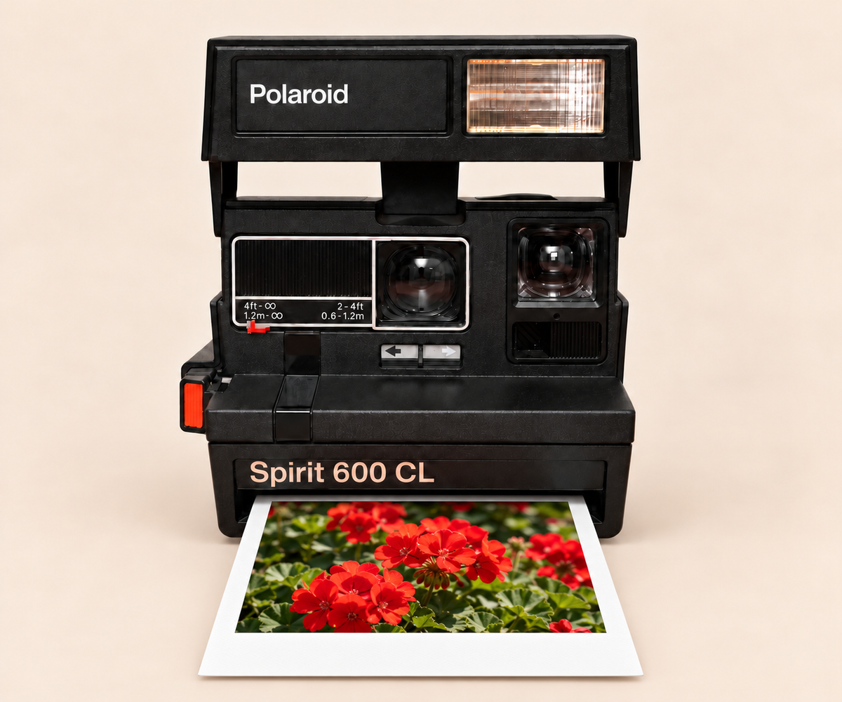 Polaroid Spirit 600 CL print
