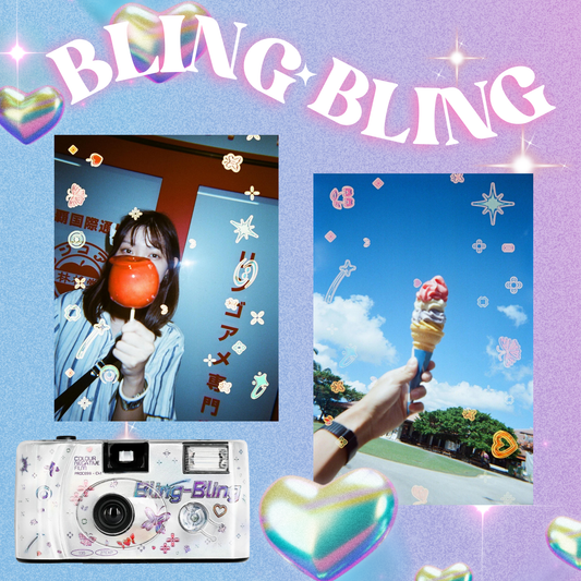 RETOCOLOR BLING-BLING 400 27exp Disposable Camera即棄相機