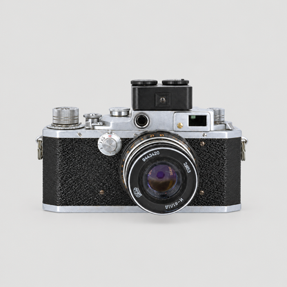 TTArtisan Light Meter B2 Black 二代測光錶 — 安裝於相機正面示範（相機不包括）